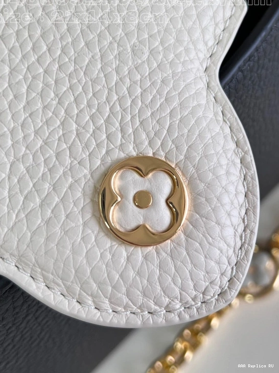 Aaa replica bags MINI-21*14*8CM VUITTON LOUIS CAPUCINES 0810